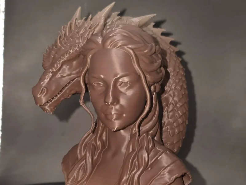 Bust - Daenarys and Drogon - Game of thrones