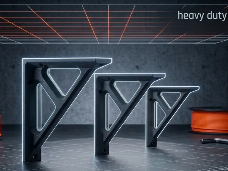Heavy-Duty Structural Brackets (Set of 3 Sizes)