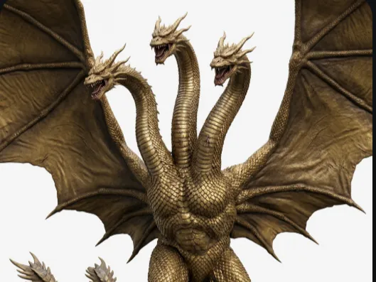 King Ghidorah (from scratch)