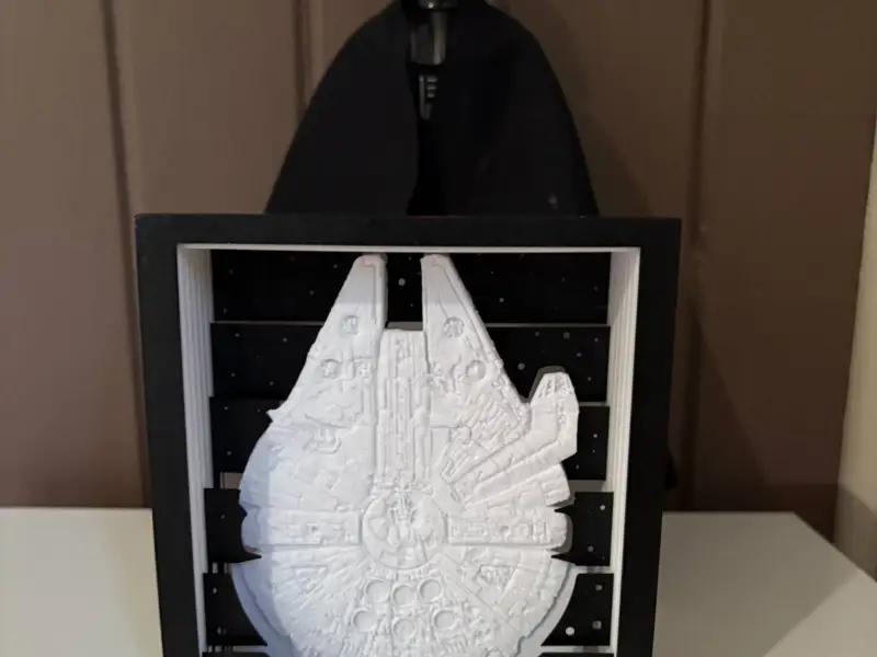 Millennium Falcon Light Box