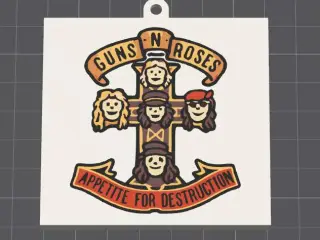 GNR keychain
