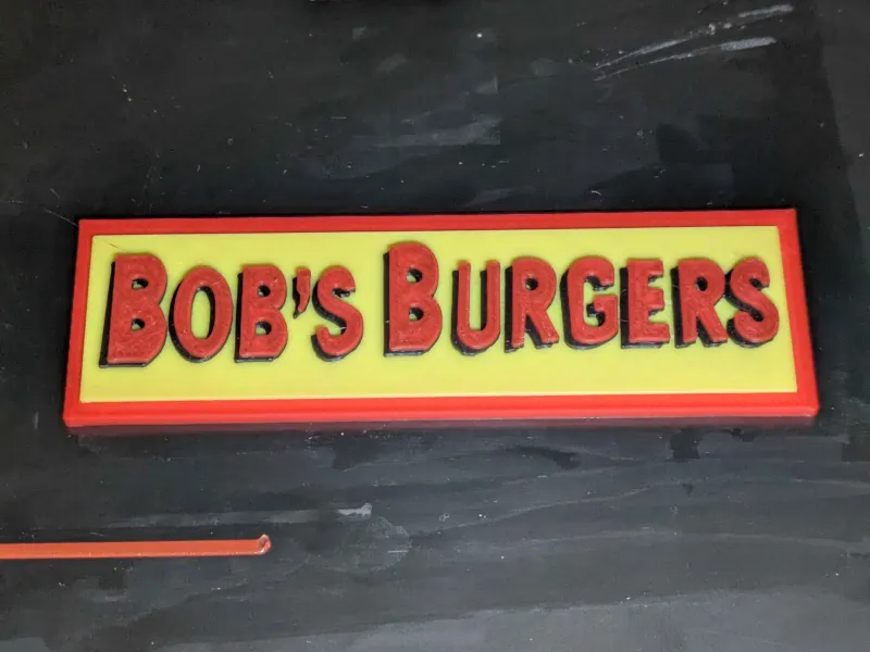 Bob's Burgers Logo Fridge Magnet