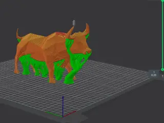 Bull Decor