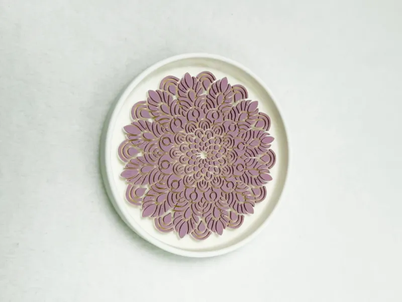 Mandala Drip Plate