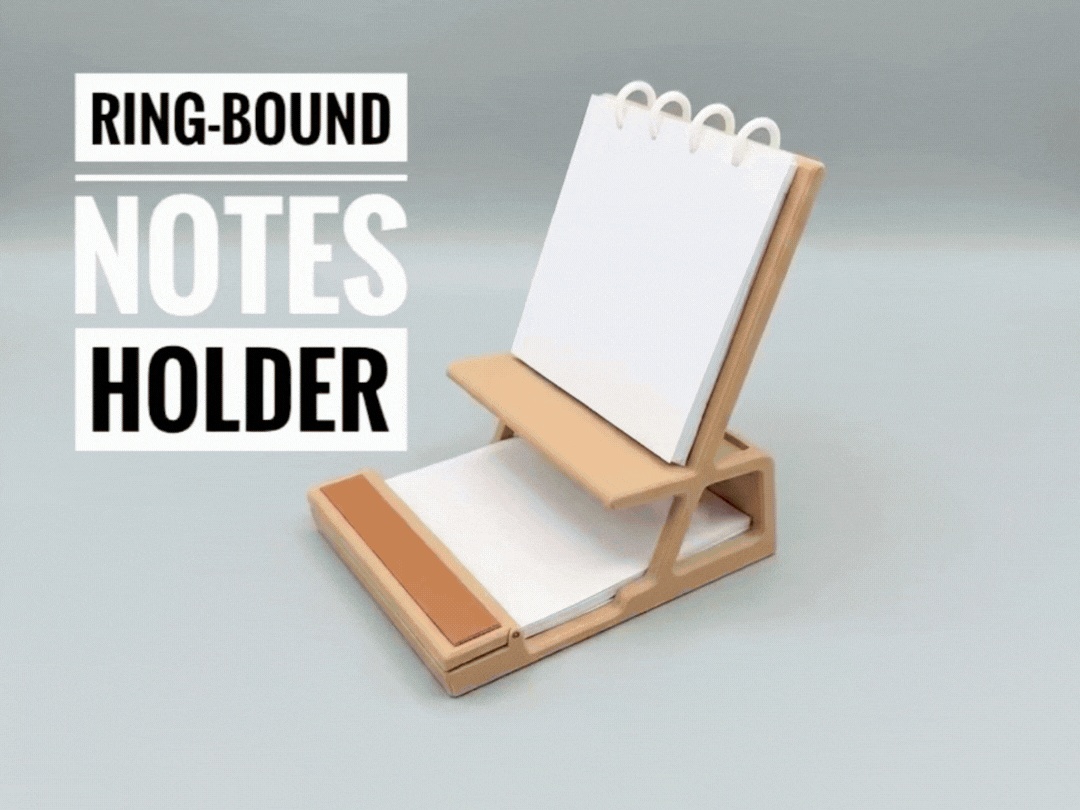 Ring-bound notes holder-0