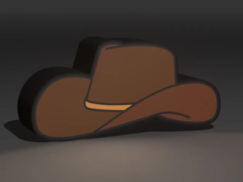 Cowboy Hat - Light Box