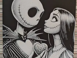 Hueforge Jack and Sally
