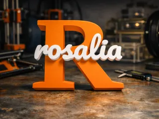 Wall Art Name Nombre_Rosalia