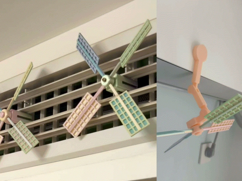Air conditioning status fan (windshield) Support free, pure