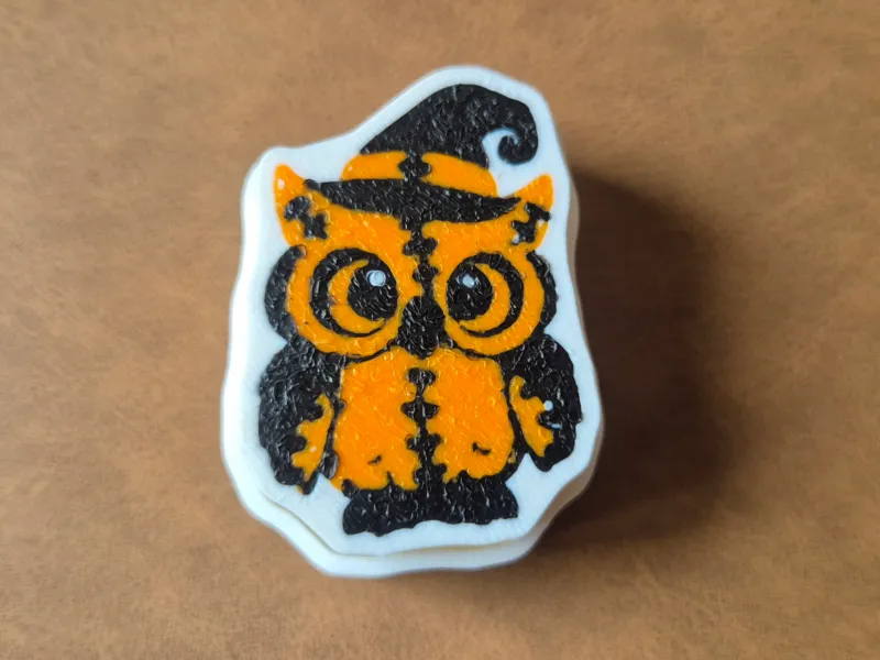 Clicker Hibou halloween