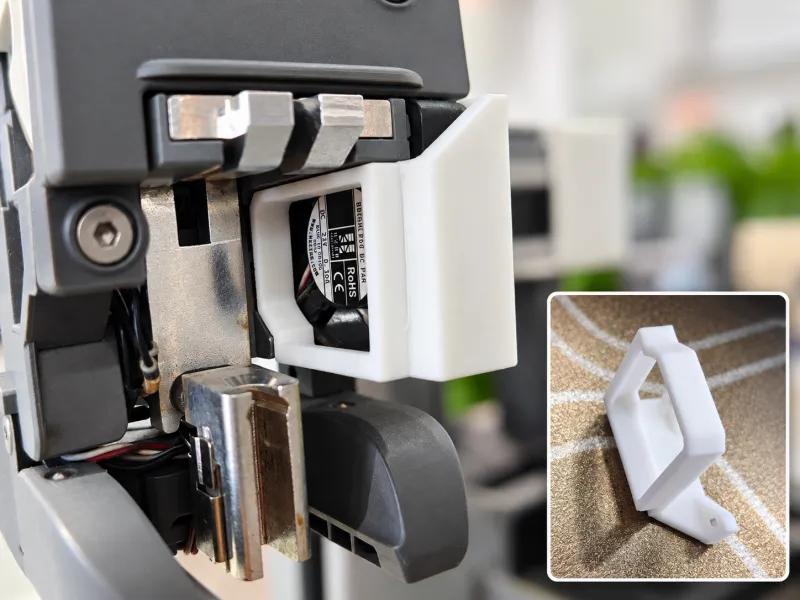 SparkX i7 Hotend Air Duct Part
