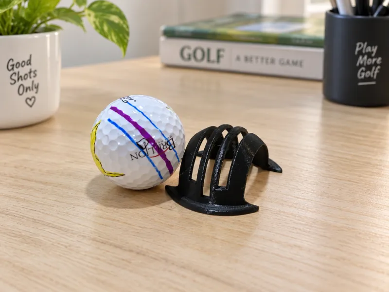Golf Topu İşaretleyici Üç Çizgi