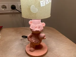 Teddy Bear valentine day themed lithophane lamp base