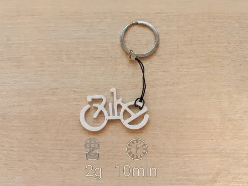 Fiets sleutelhanger