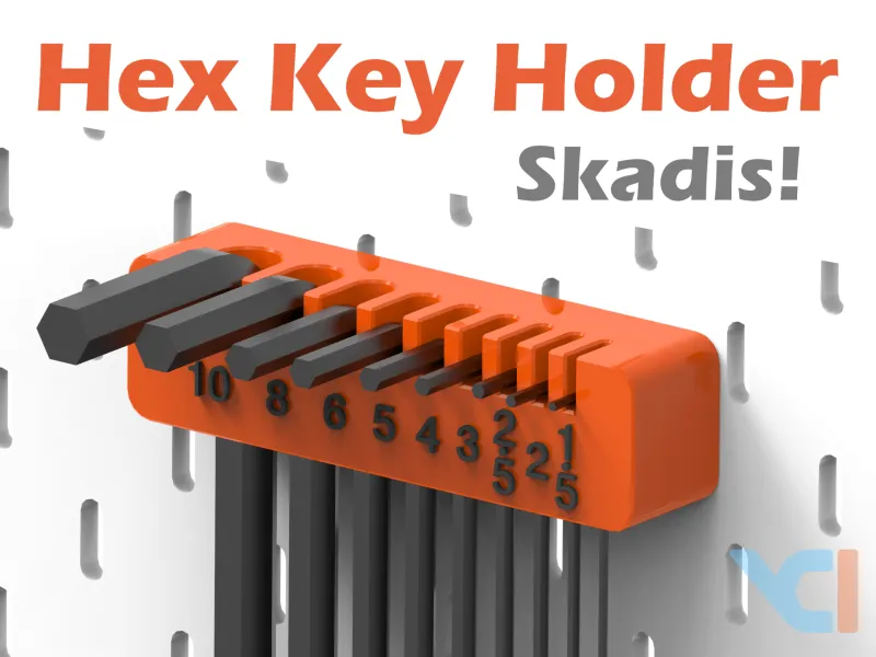 Hex Key Holder - Skadis