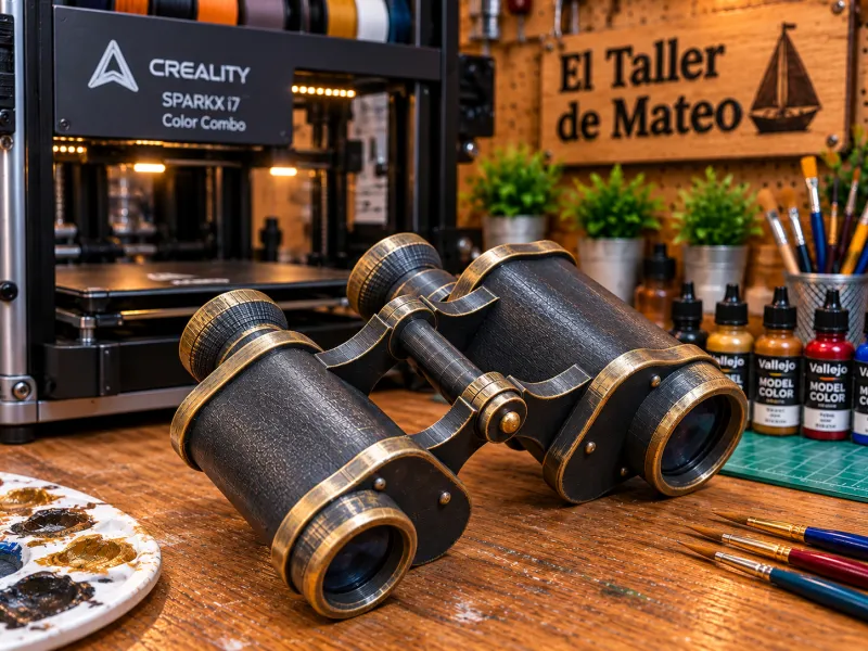 Binoculares Clásicos – El Taller de Mateo