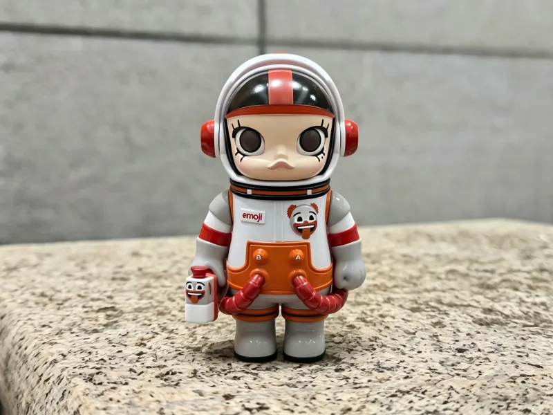 Space Girl Clown Expression Trendy Toy