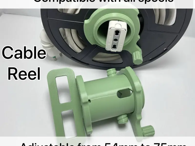 Cable Reel (Adjustable from 54mm to 75mm)