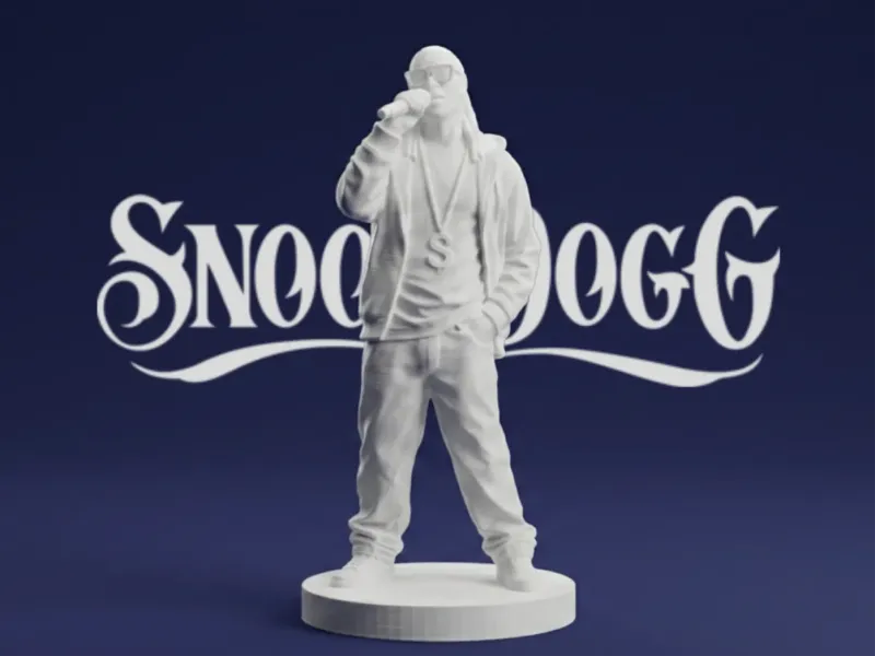 Figurine Snoop Dogg – Style Icône du Hip-Hop
