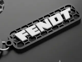 Fendt logo keychian