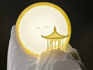 江山明月 国风LED灯摆件（无需多色&无五金）