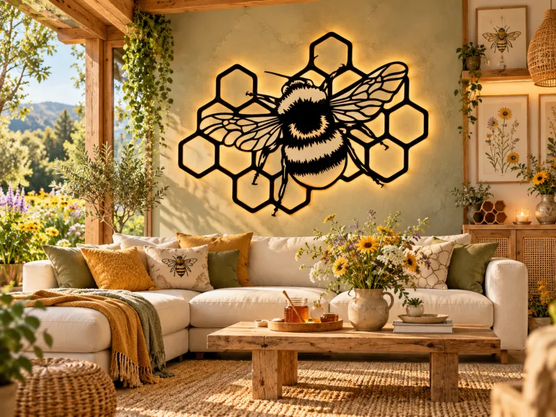 WallArt Honey Bee