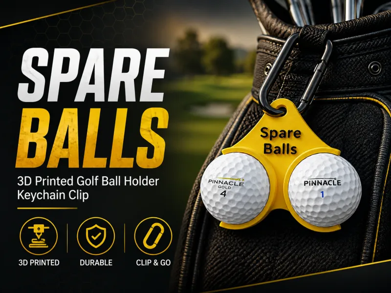 Bolas Sobressalentes – Suporte para Bolas de Golfe