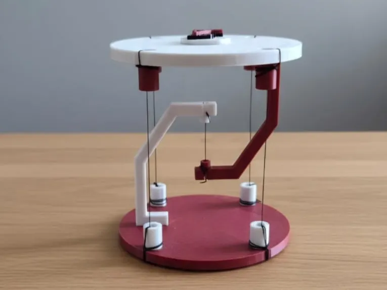 Suporte Tensegridade de Ilusão Anti-Gravidade para Mesa