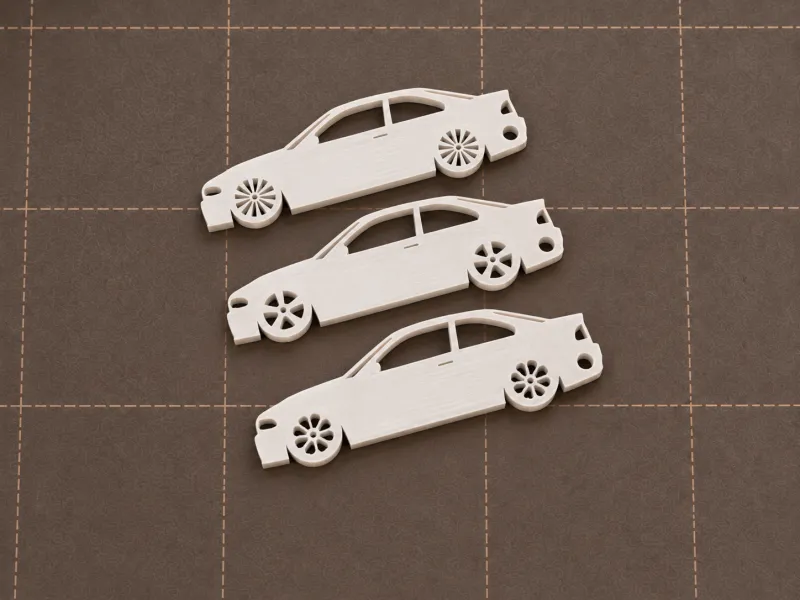 bmw e46 coupe keychain wheels