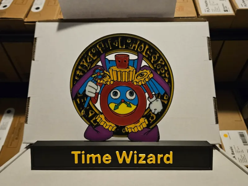 Yu-Gi-Oh - Time wizzard display
