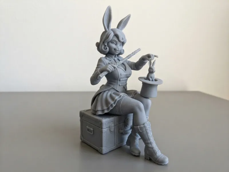 Kawaii Bunny Magician