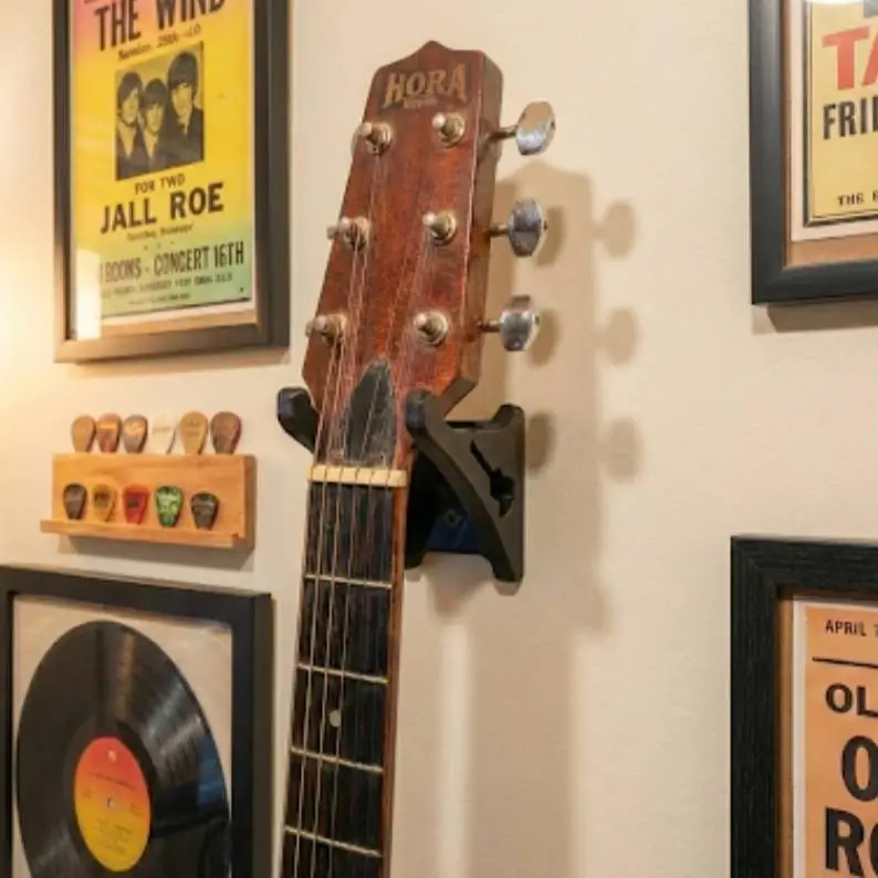 Staffa di supporto a muro per chitarra