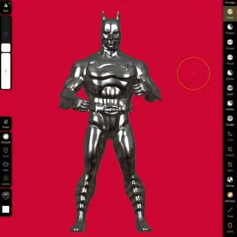 1990 Batman Toy Scanned and Modified