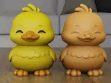Cute Duckling 3D Print Model STL-0