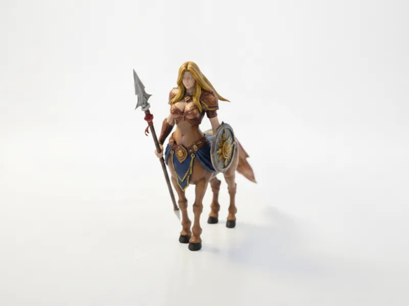 Centaur Warrior Figurine Fantasy 3D Printable