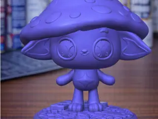 Cute Mushroom Figure