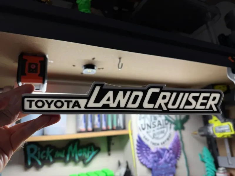 ¡épica caja de luz de Land Cruiser!