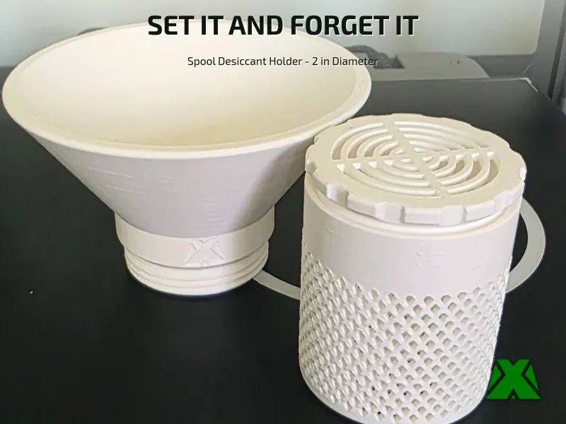 Spool Desiccant Holder