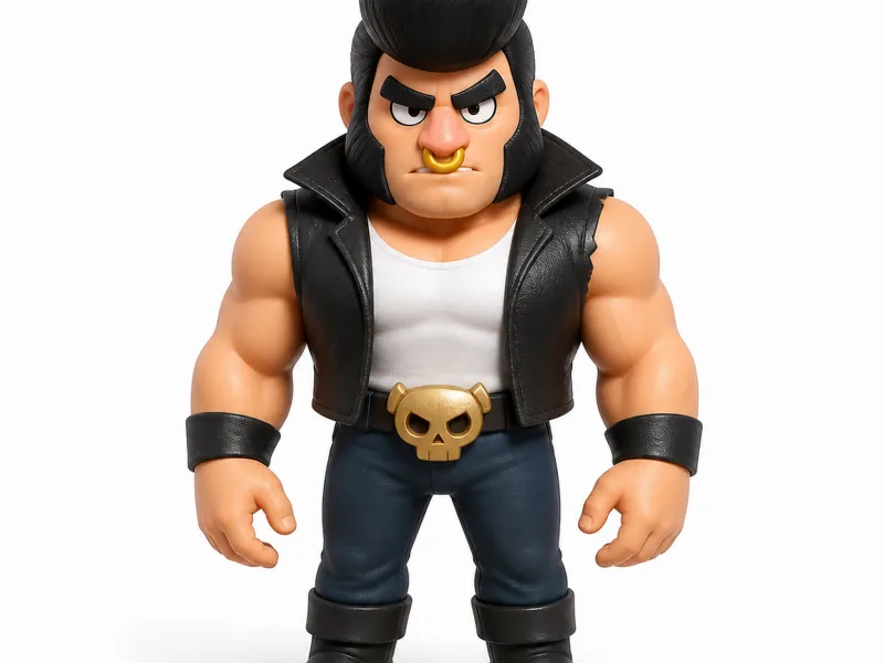 Bull - Brawl Stars Figurine