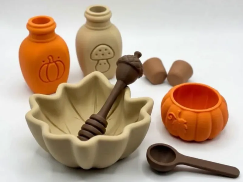 秋をテーマにした子供用プレイボード