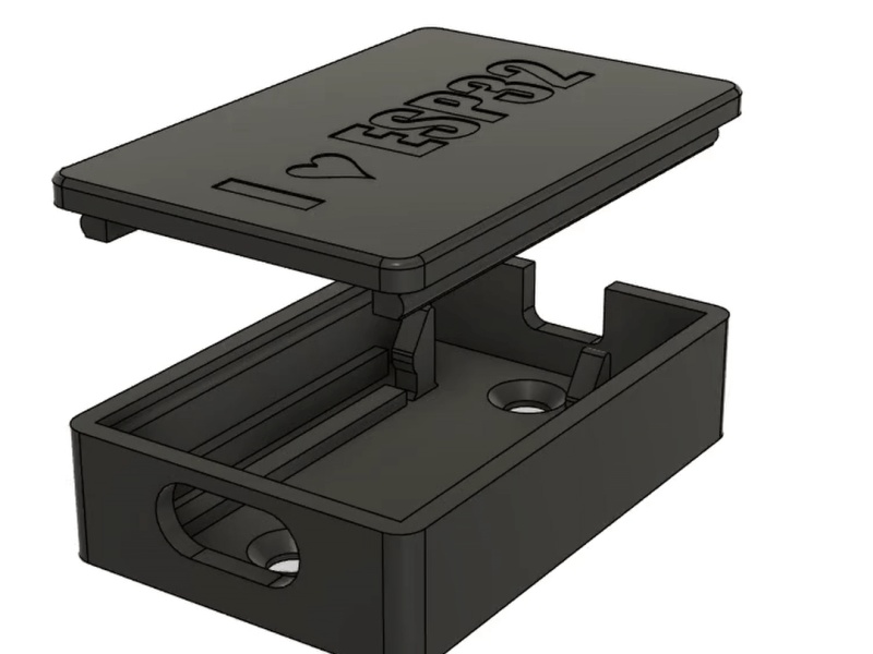 ESP32 SuperMini Case C3 S3 - Compact Snap-Fit Enclosure
