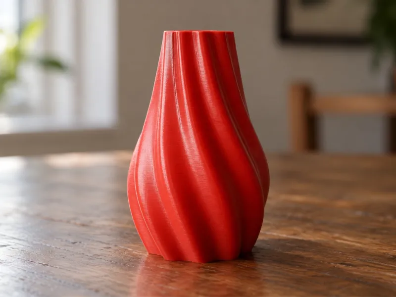 Vaso a Cipolla a Lobi Ritorti
