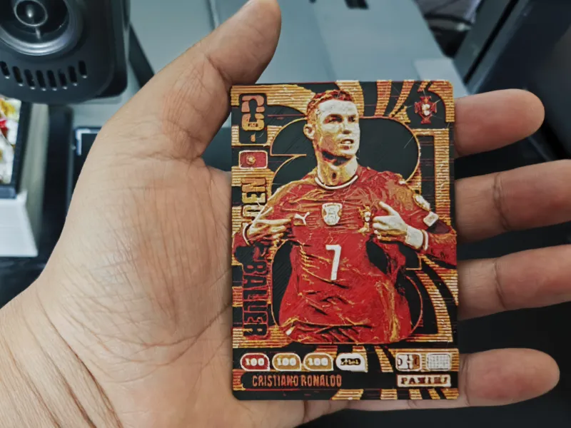 Kaart Cristiano Ronaldo Gouden Baller