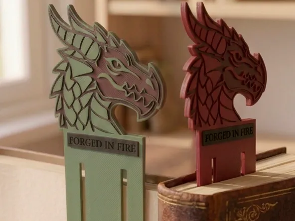 La Marca del Dragón: Marcapáginas y Clip "Forged in Fire"