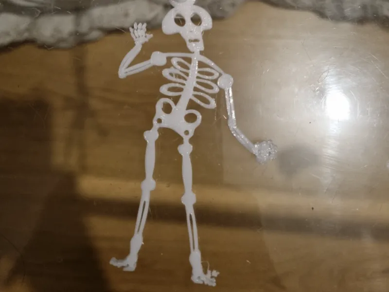porte clé squelette dansant 1