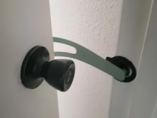 Bendy Door Latch