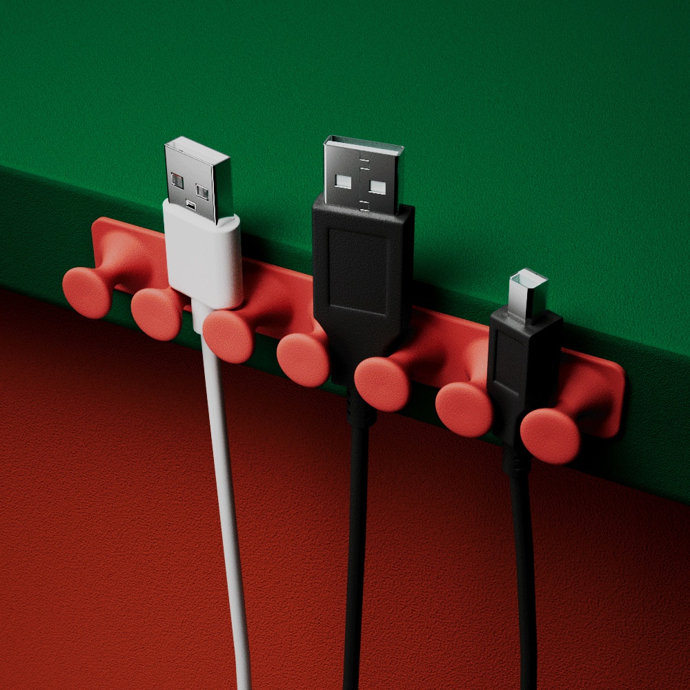 Desk Cable Organizer | Universal Cable Organizer-0