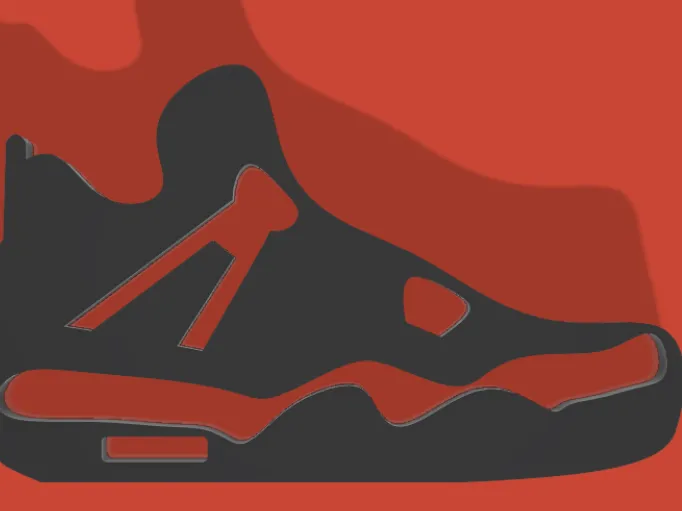 jordan 4 keychain