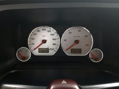 Geeignet für VW Golf 3 4-teilige Tachoringe