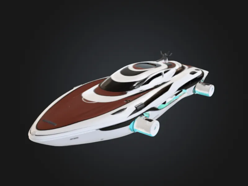 Sci-fi Yacht